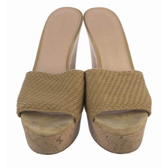 Veronica Beard Dali Espadrille Woven Wedge Desert Size 11 - Picture 2 of 4